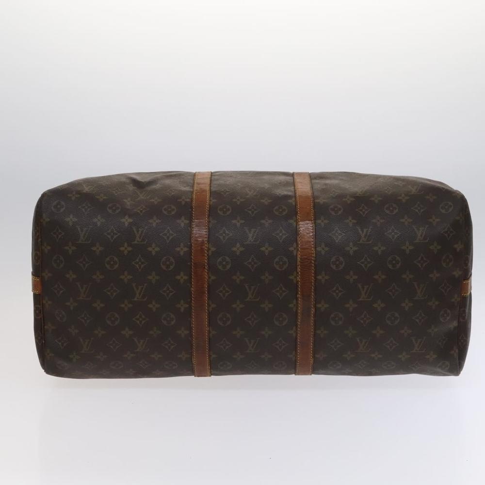 LOUIS VUITTON Monogram Keepall Bandouliere 60 Boston Bag M41412 LV Auth 115806 - Picture 5 of 16